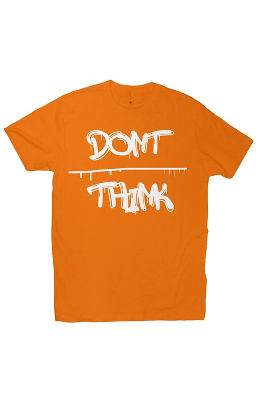 Orange "Don't Overthink" Premium Crew