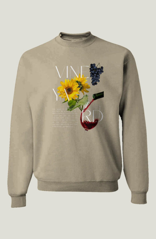 "VINEYARD" Sandstone Sweatshirt